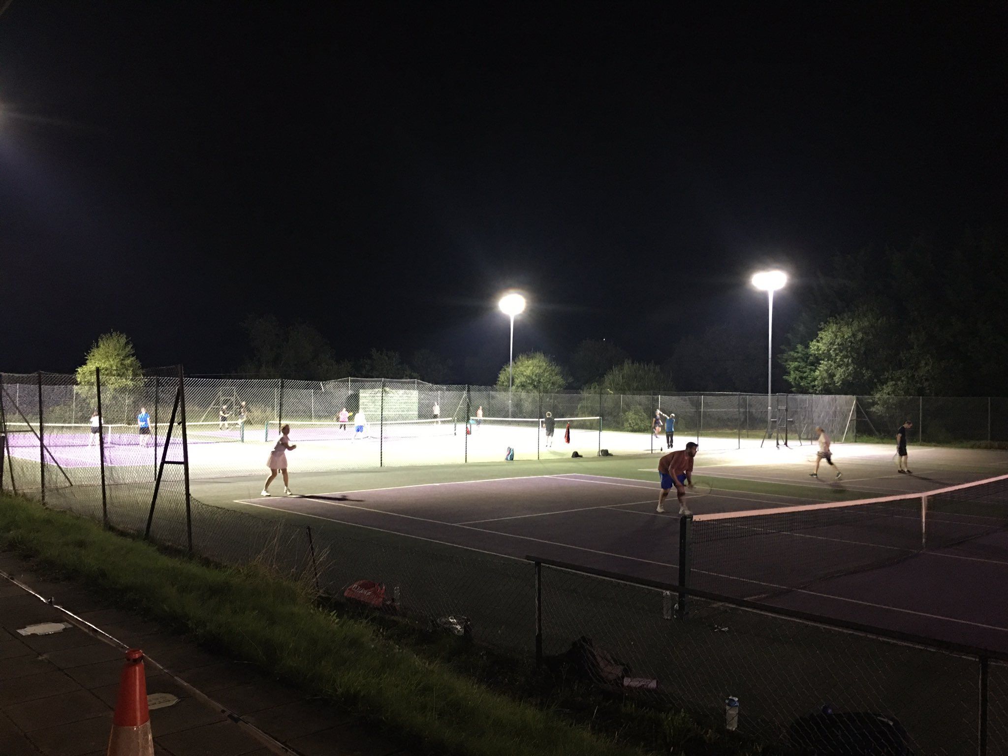 Floodlighting and Electrical Partnership Extended with Tennis Wales
